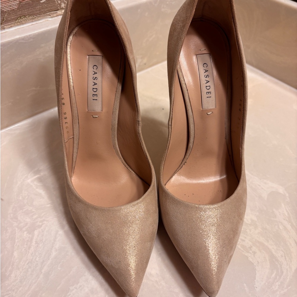 Casadei Women's Beige Heels